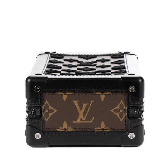 Louis Vuitton Ltd. Ed. Mesh Mini Soft Trunk Vertical Mini en  Brown Lienzo recubierto - Image 6