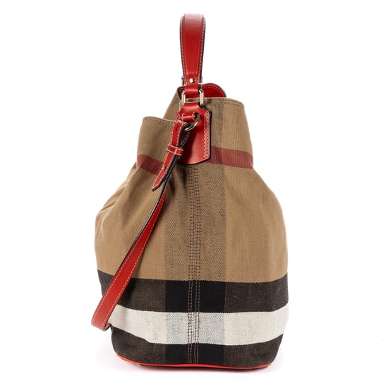 Burberry Ashby Bucket  en  beige Lienzo - Image 3