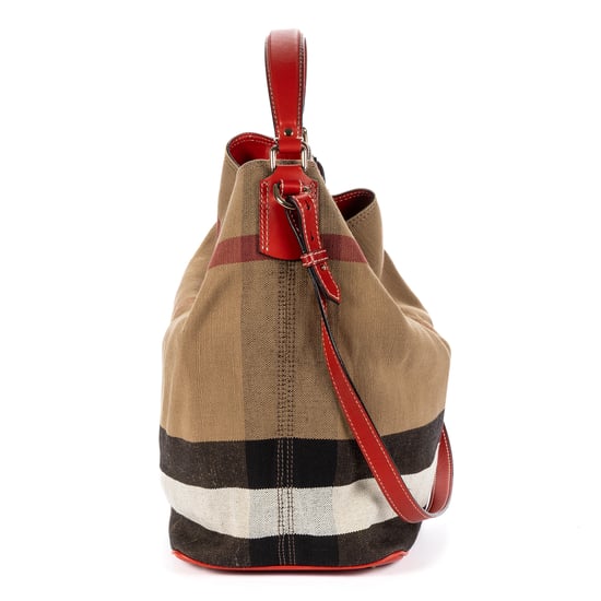 Burberry Ashby Bucket  en  beige Lienzo - Image 4