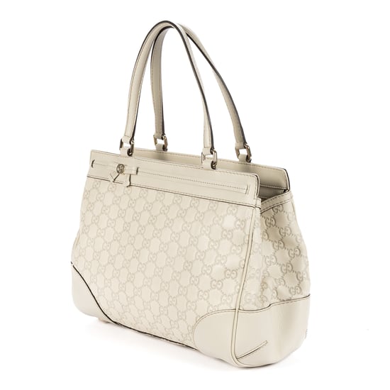 Gucci Mayfair Tote en marfil Cuero de becerro - Image 2