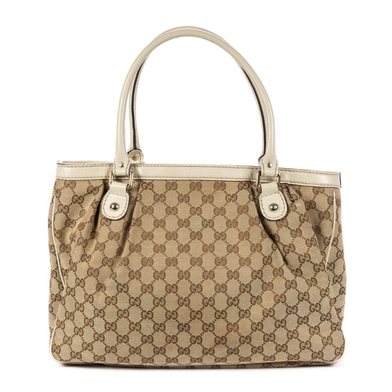 Gucci Small Sukey Tote Small en  beige Lienzo - Image 5