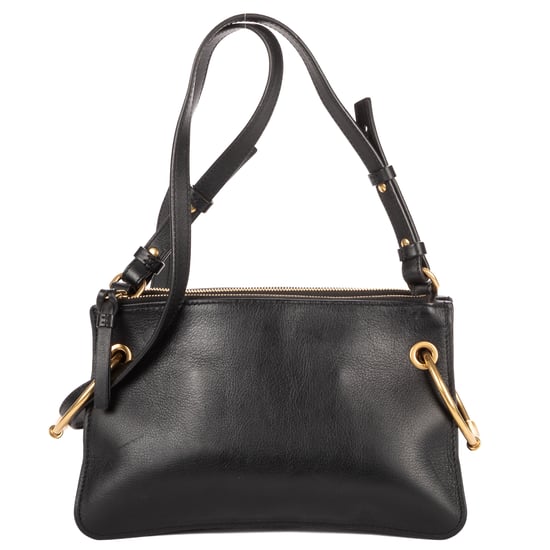 Chloé Small Roy Clutch Crossbody Small en  negro Cuero de ternero - Image 5