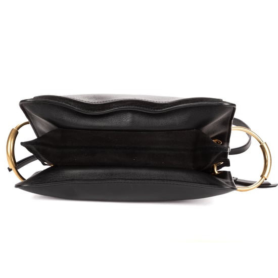 Chloé Small Roy Clutch Crossbody Small en  negro Cuero de ternero - Image 6