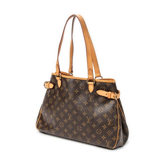 Louis Vuitton Batignolles Horizontal GM en marrón Lienzo recubierto - Image 2