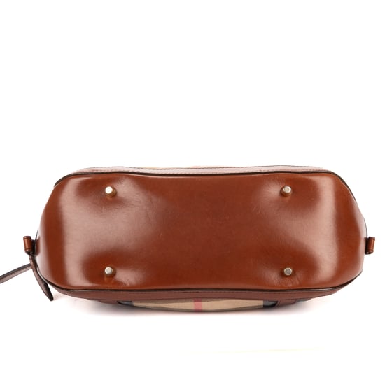 Burberry Orchard Bowling Bag  en  beige Lienzo - Image 6
