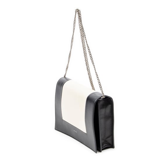 Celine Frame Evening Chain Clutch en negro Cuero de ternero - Image 2