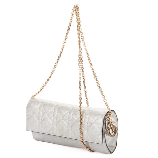 Dior Miss Dior Wallet on Chain en gris Cuero de becerro - Image 2