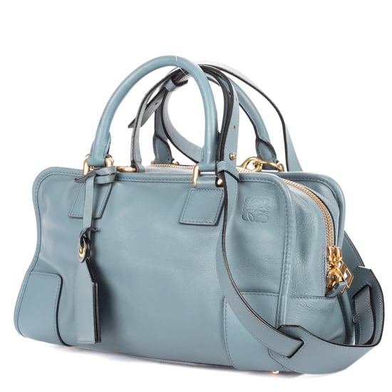 Loewe Amazona 28 en azul claro Cuero de ternero - Image 2
