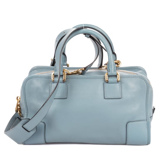 Loewe Amazona 28 en azul claro Cuero de ternero - Image 5