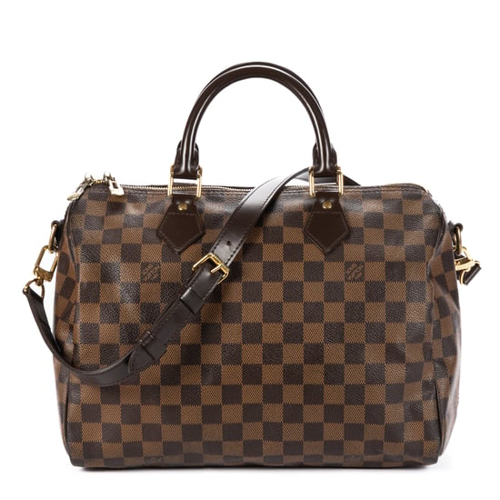 Louis Vuitton Speedy Bandouliere 30 en marrón Lienzo recubierto - Image 1