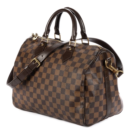 Louis Vuitton Speedy Bandouliere 30 en marrón Lienzo recubierto - Image 2