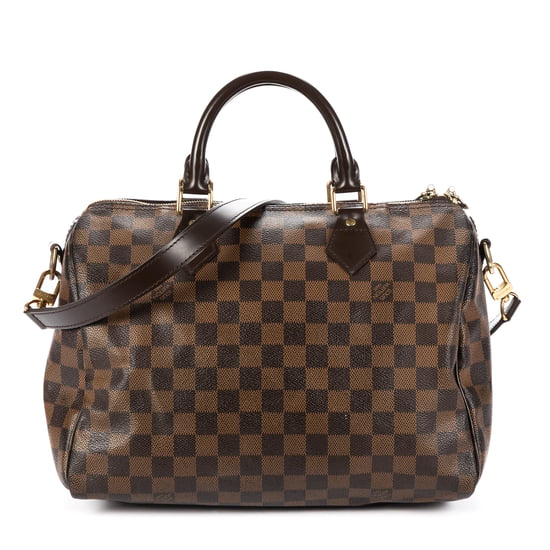 Louis Vuitton Speedy Bandouliere 30 en marrón Lienzo recubierto - Image 5