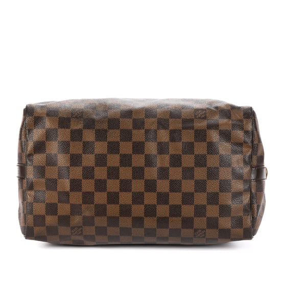 Louis Vuitton Speedy Bandouliere 30 en marrón Lienzo recubierto - Image 6