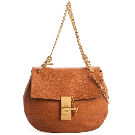 Chloé Drew Crossbody en Tan Cuero de ternero - Image 1