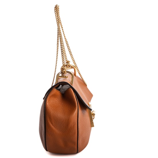 Chloé Drew Crossbody en Tan Cuero de ternero - Image 4