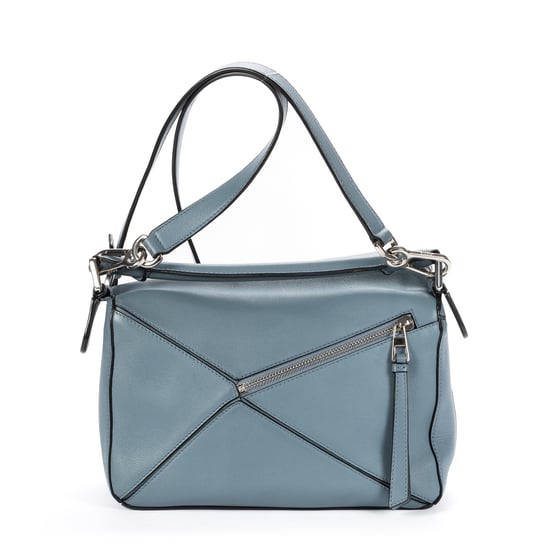 Loewe Small Puzzle Bag Small en azul claro Cuero de ternero - Image 5