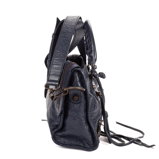 Balenciaga Classic Mini City Mini en  Marina Cuero de becerro - Image 4
