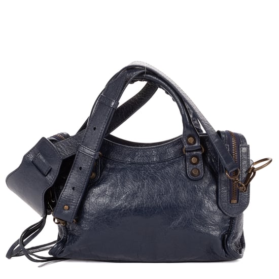 Balenciaga Classic Mini City Mini en  Marina Cuero de becerro - Image 5