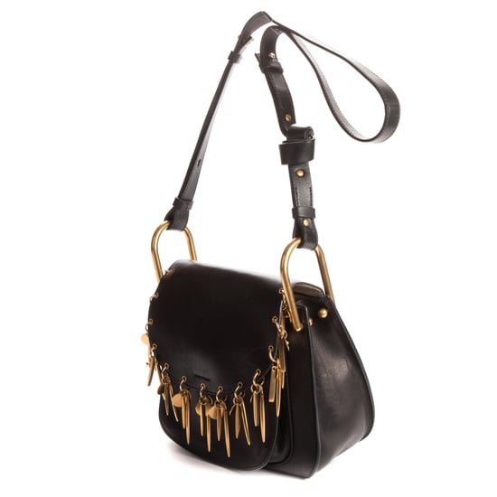 Chloé Hudson Crossbody  en  negro Cuero de ternero - Image 2