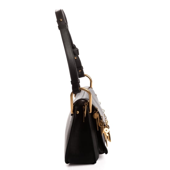 Chloé Hudson Crossbody  en  negro Cuero de ternero - Image 4