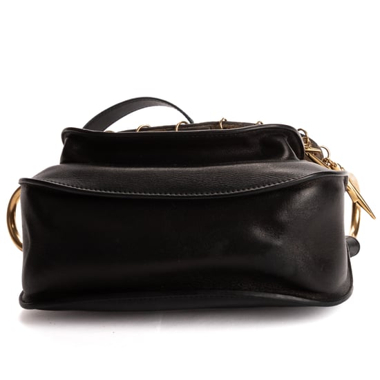 Chloé Hudson Crossbody  en  negro Cuero de ternero - Image 6