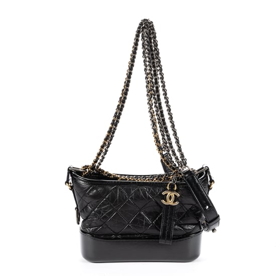 Chanel Gabrielle Hobo Bag en negro Cuero de ternero - Image 1