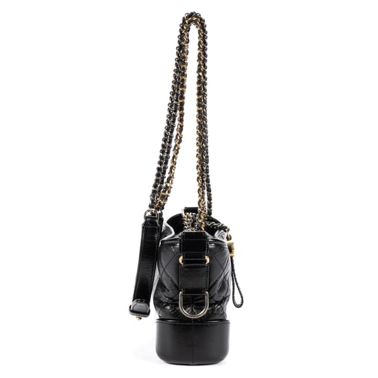 Chanel Gabrielle Hobo Bag en negro Cuero de ternero - Image 4