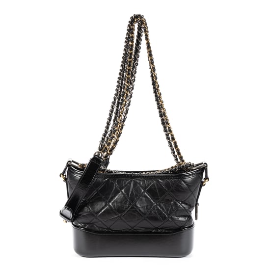 Chanel Gabrielle Hobo Bag en negro Cuero de ternero - Image 5