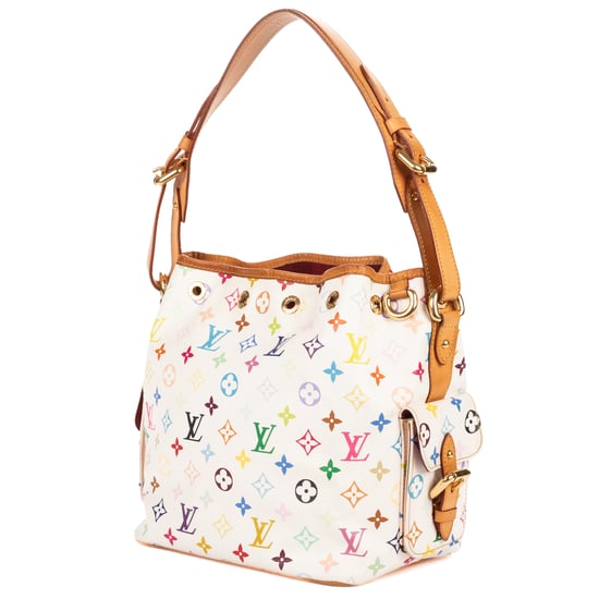 Louis Vuitton Noe  en  blanco Lienzo recubierto - Image 2