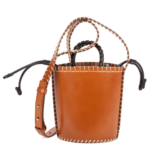 Chloé Louela Bucket Bag  en  Bronceado Cuero de ternero - Image 5