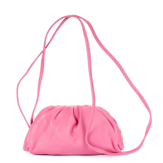 Bottega Veneta Mini Pouch Crossbody en rosa Cuero de ternero - Image 1
