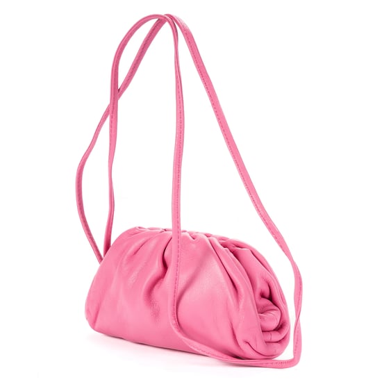 Bottega Veneta Mini Pouch Crossbody en rosa Cuero de ternero - Image 2
