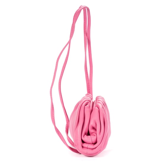 Bottega Veneta Mini Pouch Crossbody en rosa Cuero de ternero - Image 3