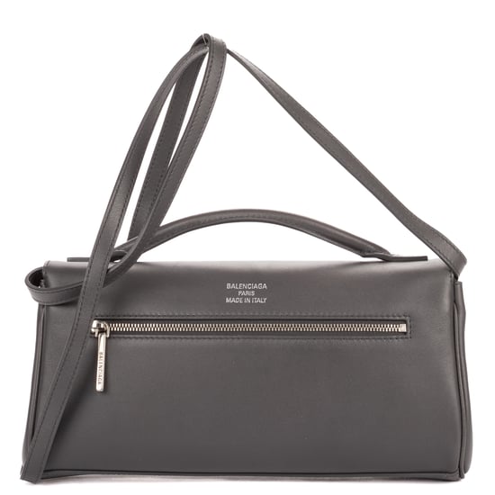 Balenciaga Small Bel Air Clutch Small en gris Cuero de ternero - Image 5