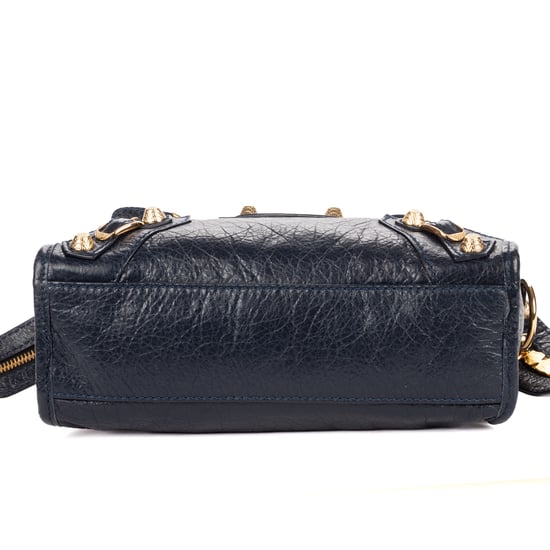 Balenciaga Classic Mini City Mini en Marina Cuero de ternero - Image 6
