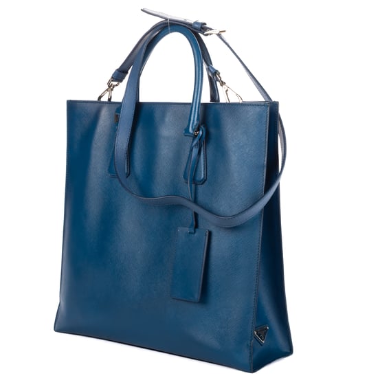 Prada Tote Bag  en  azul Cuero de ternero - Image 2