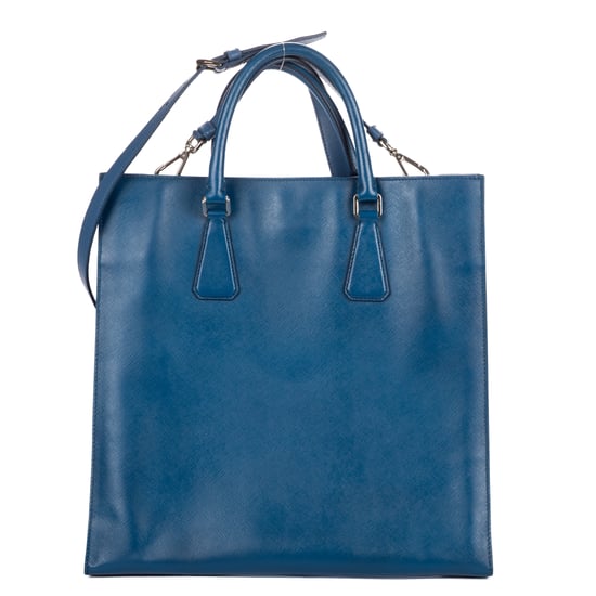Prada Tote Bag  en  azul Cuero de ternero - Image 5