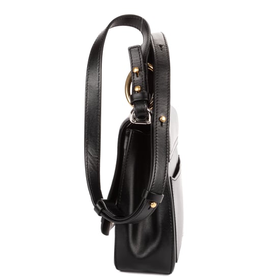 Chloé Small C Bag Small en  negro Cuero de ternera - Image 3