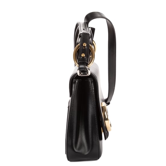 Chloé Small C Bag Small en  negro Cuero de ternera - Image 4