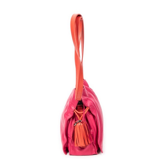 Loewe Bicolor Tassel Flamenco en rosa Cuero de ternero - Image 4