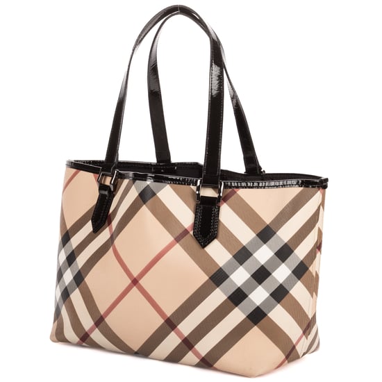 Burberry Tote Bag  en  beige Lienzo - Image 2