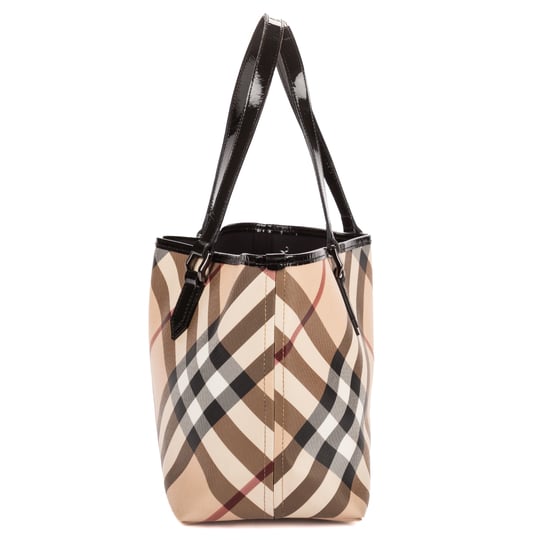 Burberry Tote Bag  en  beige Lienzo - Image 3