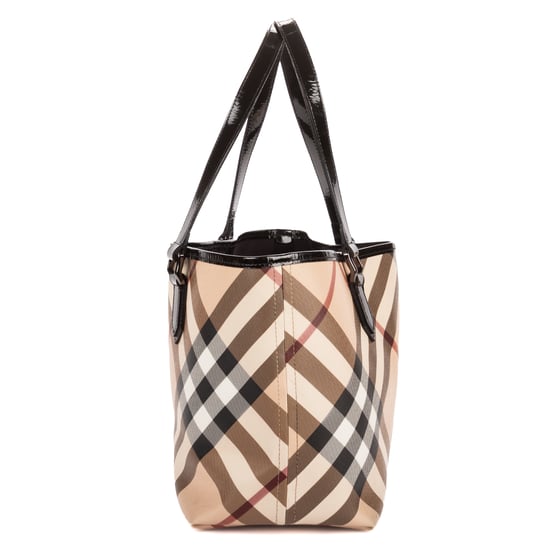 Burberry Tote Bag  en  beige Lienzo - Image 4