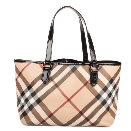 Burberry Tote Bag  en  beige Lienzo - Image 5