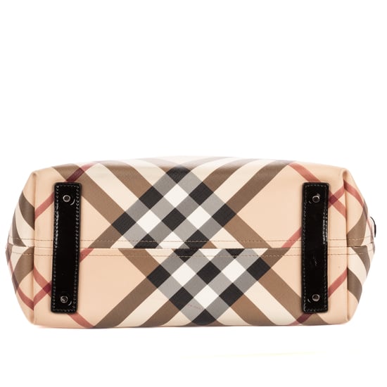 Burberry Tote Bag  en  beige Lienzo - Image 6