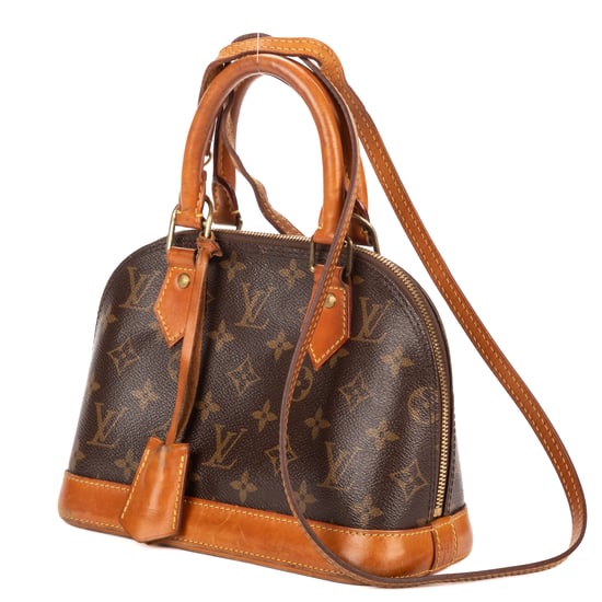 Louis Vuitton Alma BB en  marrón Lienzo recubierto - Image 2