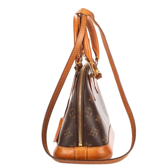 Louis Vuitton Alma BB en  marrón Lienzo recubierto - Image 3