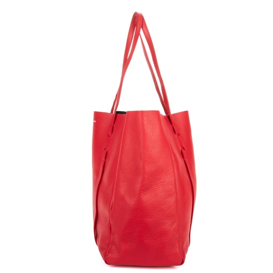Balenciaga Tote Bag en rojo Cuero de ternero - Image 3
