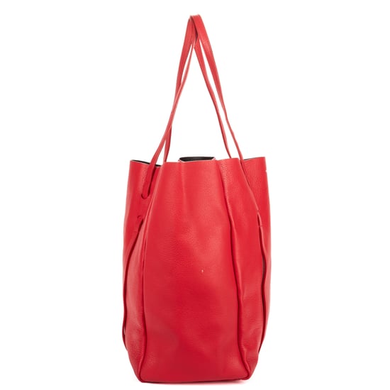 Balenciaga Tote Bag en rojo Cuero de ternero - Image 4
