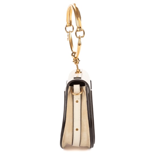 Chloé Small Nile Bracelet Small en beige Cuero de ternero - Image 4
